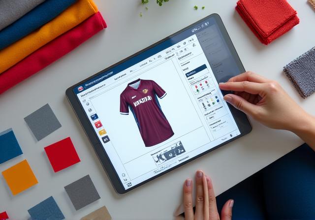 カスタムユニフォームデザインプロセス